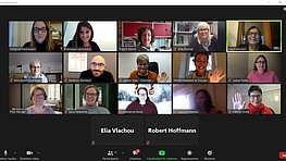 This is a screenshot of a zoom meeting.